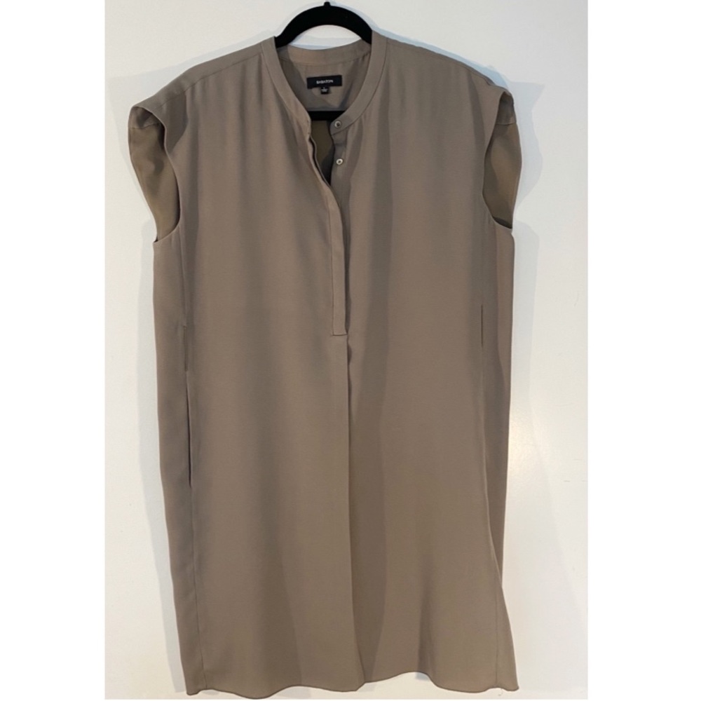 Aritzia Babaton Taupe Dress